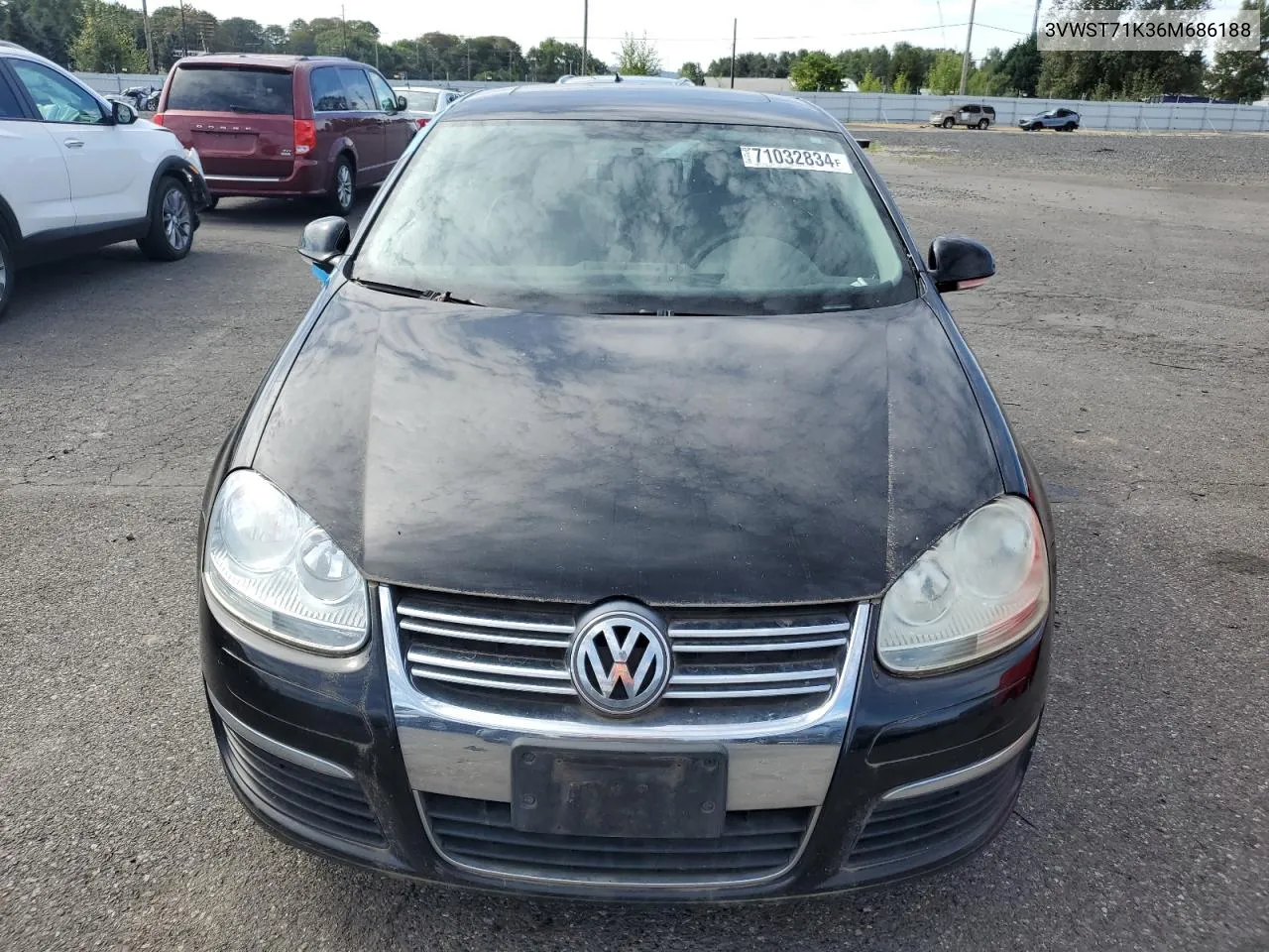 2006 Volkswagen Jetta Tdi Option Package 1 VIN: 3VWST71K36M686188 Lot: 71032834