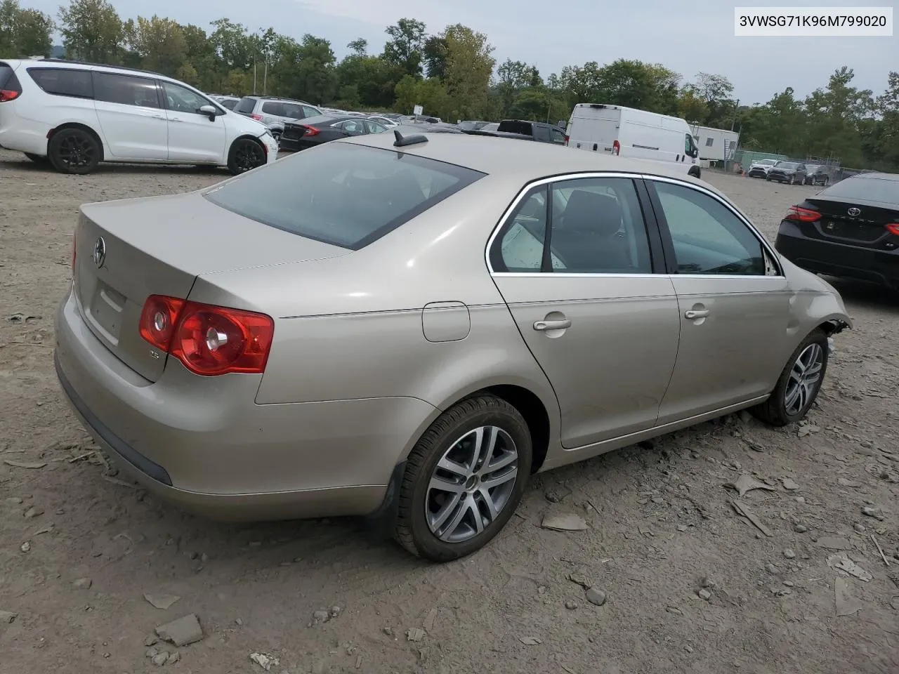 2006 Volkswagen Jetta 2.5 Option Package 1 VIN: 3VWSG71K96M799020 Lot: 71762434