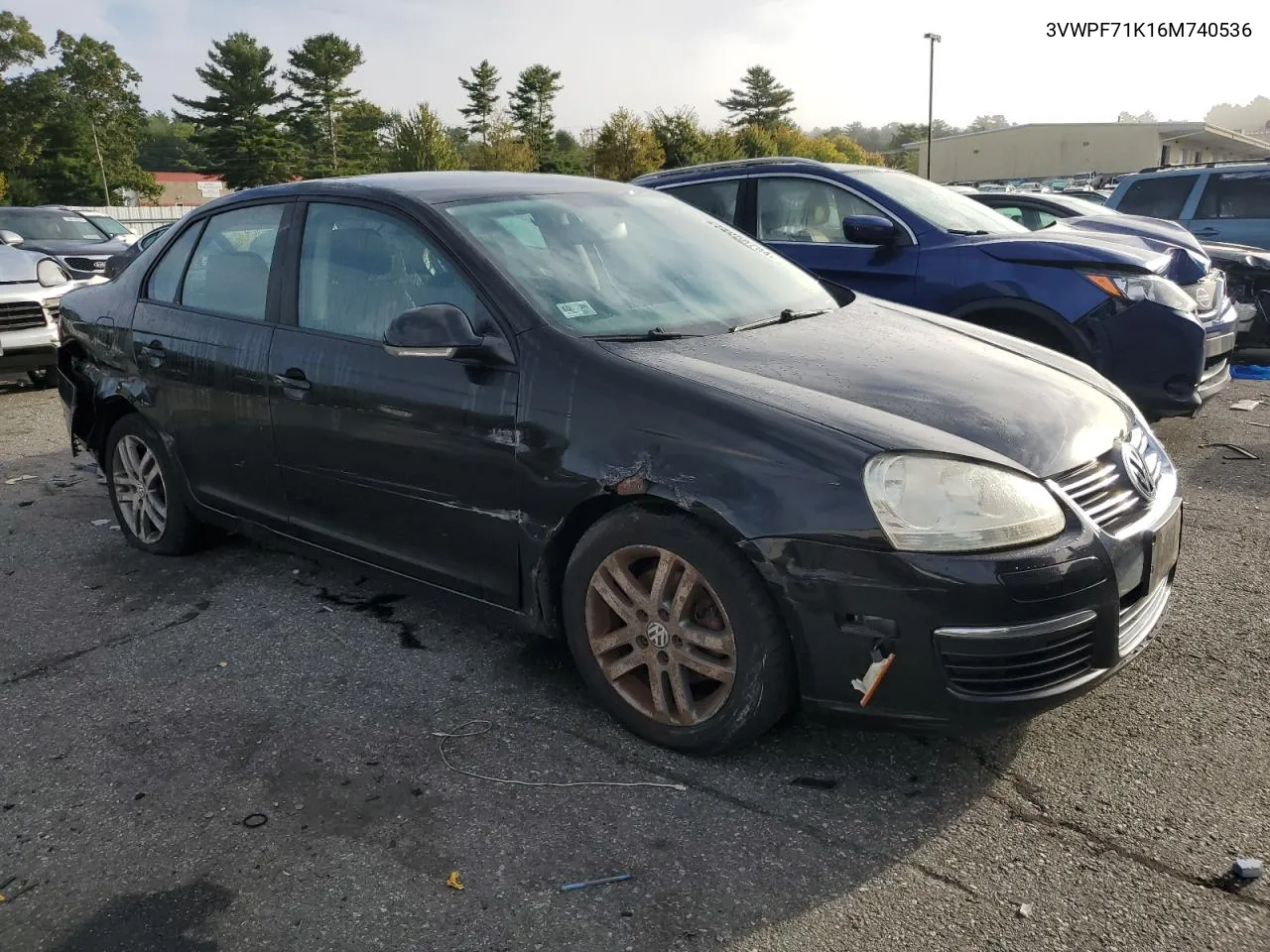 2006 Volkswagen Jetta Value VIN: 3VWPF71K16M740536 Lot: 73058784