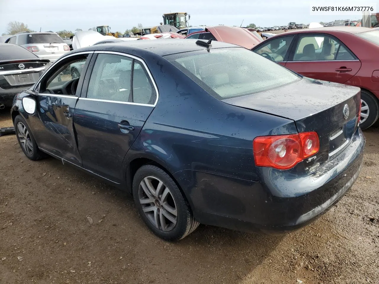 2006 Volkswagen Jetta 2.5 Option Package 1 VIN: 3VWSF81K66M737776 Lot: 73375214