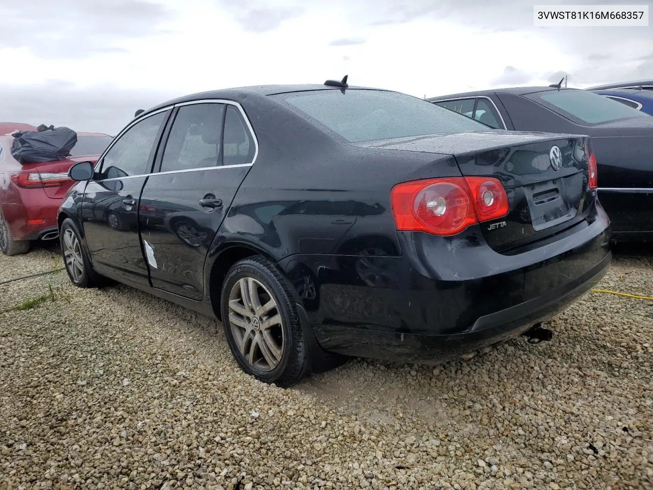 2006 Volkswagen Jetta Tdi Option Package 1 VIN: 3VWST81K16M668357 Lot: 74670884