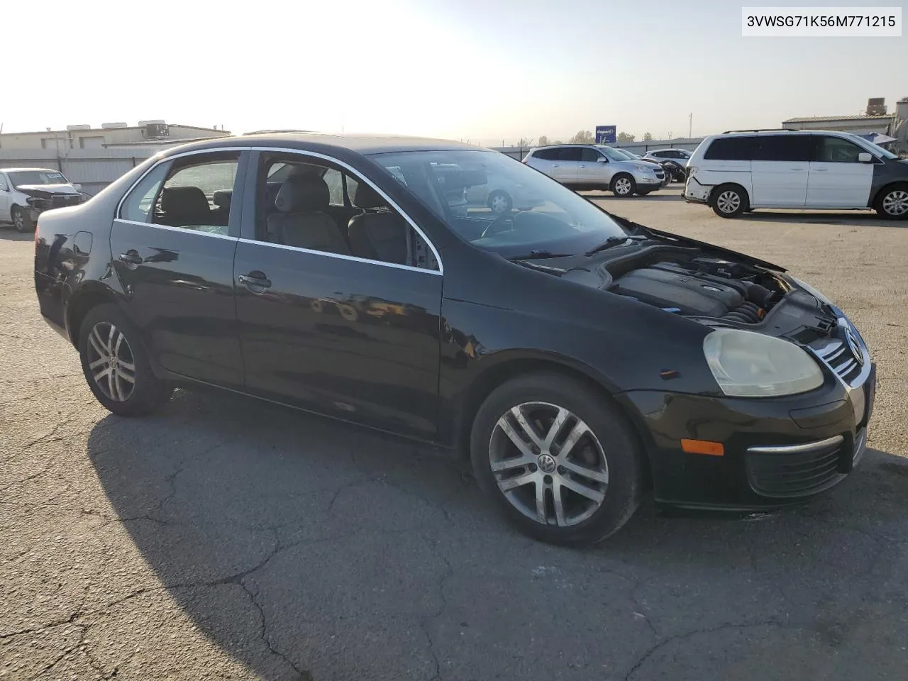 2006 Volkswagen Jetta 2.5 Option Package 1 VIN: 3VWSG71K56M771215 Lot: 75503144