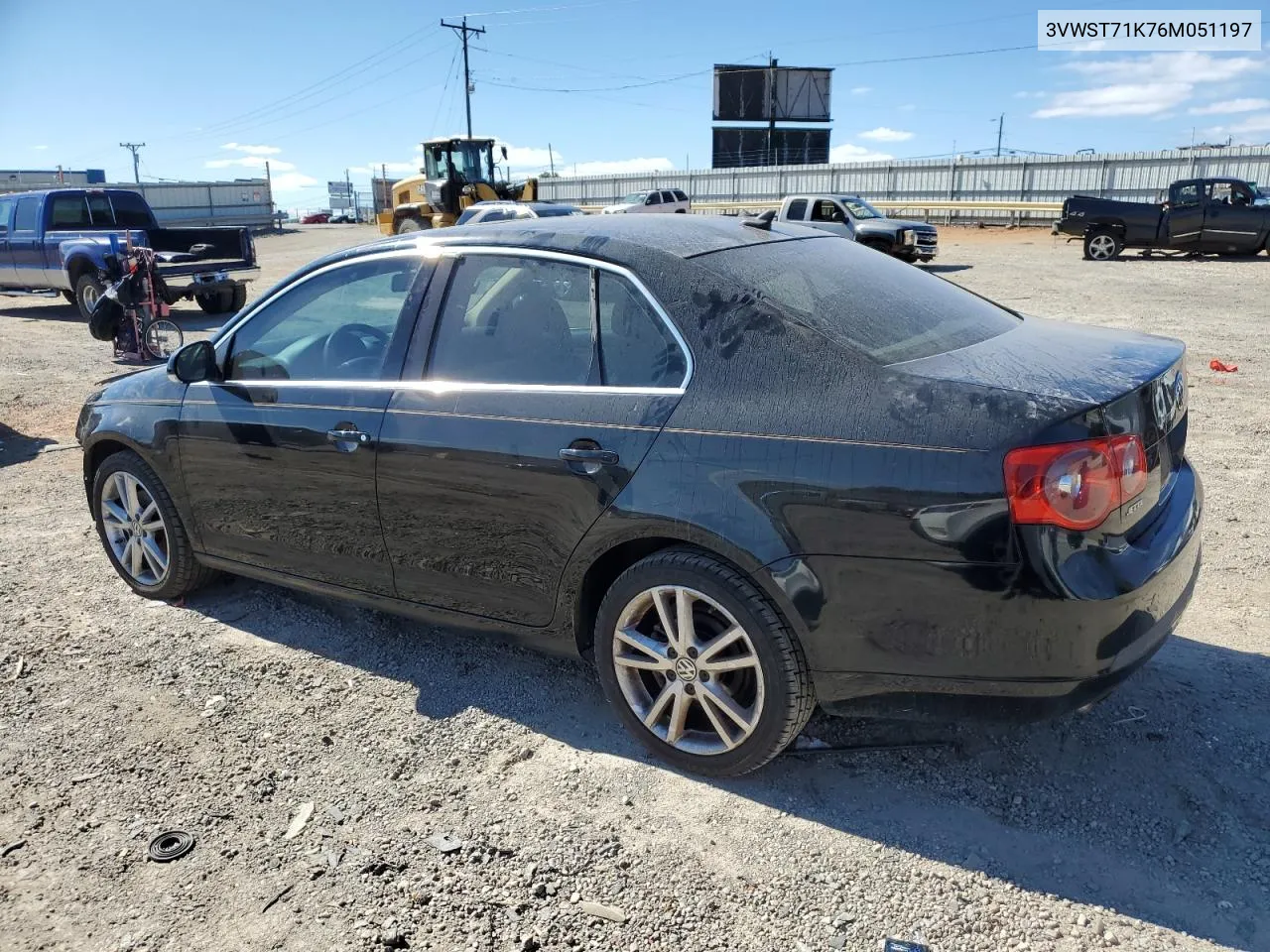 2006 Volkswagen Jetta Tdi Option Package 1 VIN: 3VWST71K76M051197 Lot: 75989654