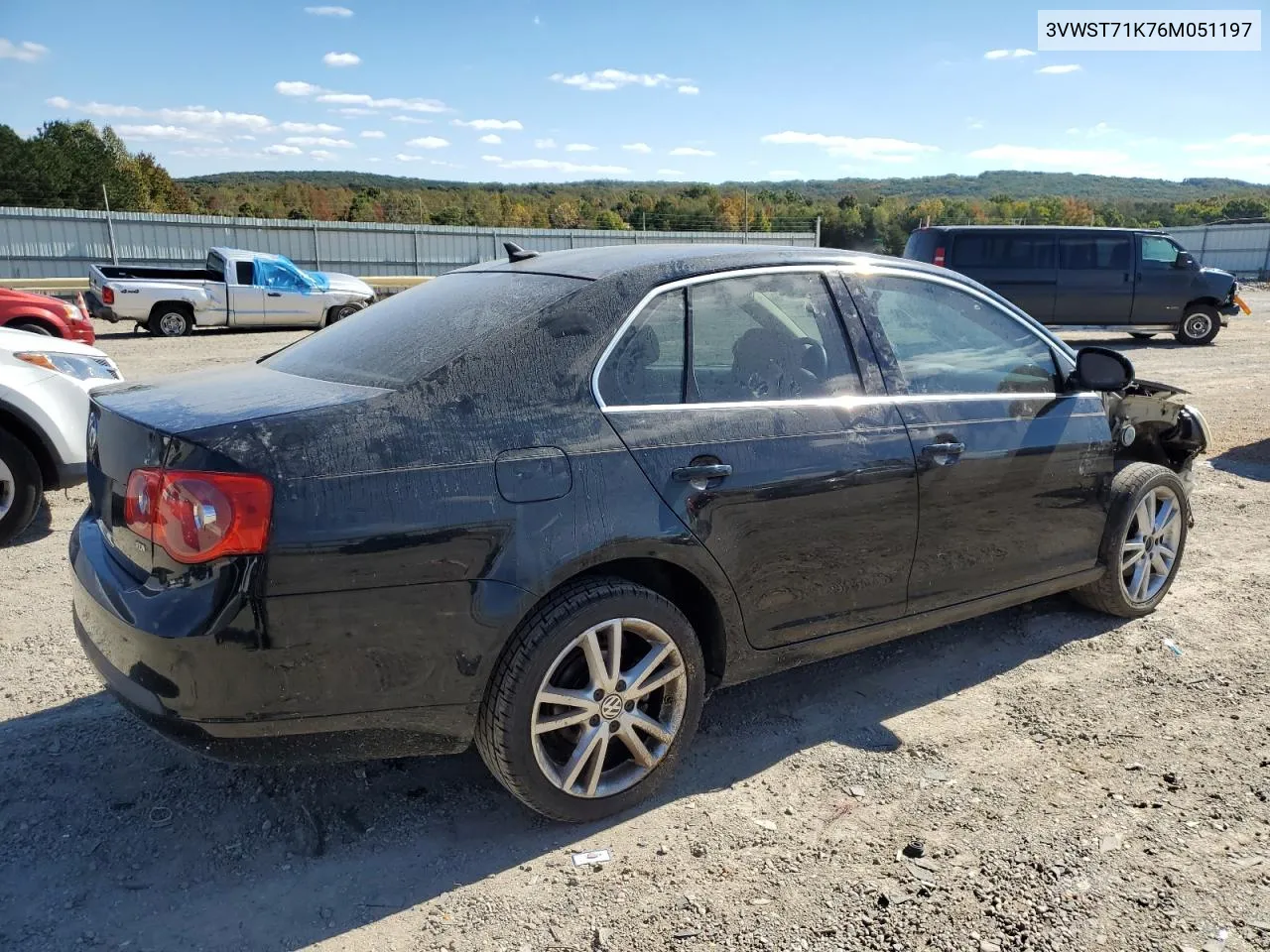 2006 Volkswagen Jetta Tdi Option Package 1 VIN: 3VWST71K76M051197 Lot: 75989654