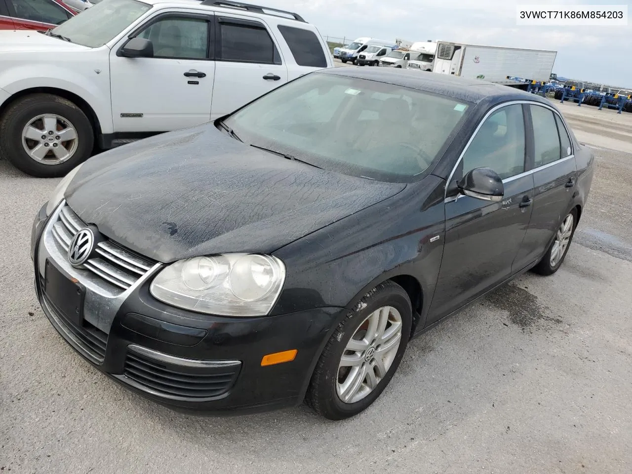 2006 Volkswagen Jetta Tdi VIN: 3VWCT71K86M854203 Lot: 76202294