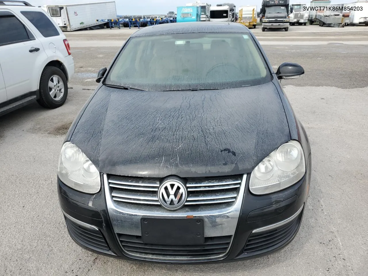 2006 Volkswagen Jetta Tdi VIN: 3VWCT71K86M854203 Lot: 76202294