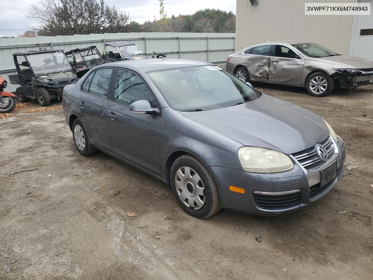 2006 Volkswagen Jetta Value VIN: 3VWPF71KX6M748943 Lot: 76509204