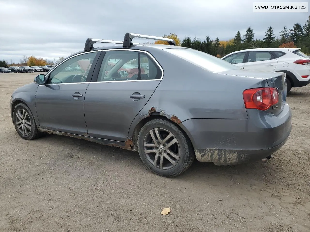 2006 Volkswagen Jetta Tdi Leather VIN: 3VWDT31K56M803125 Lot: 77353594