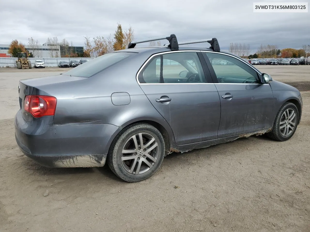 2006 Volkswagen Jetta Tdi Leather VIN: 3VWDT31K56M803125 Lot: 77353594