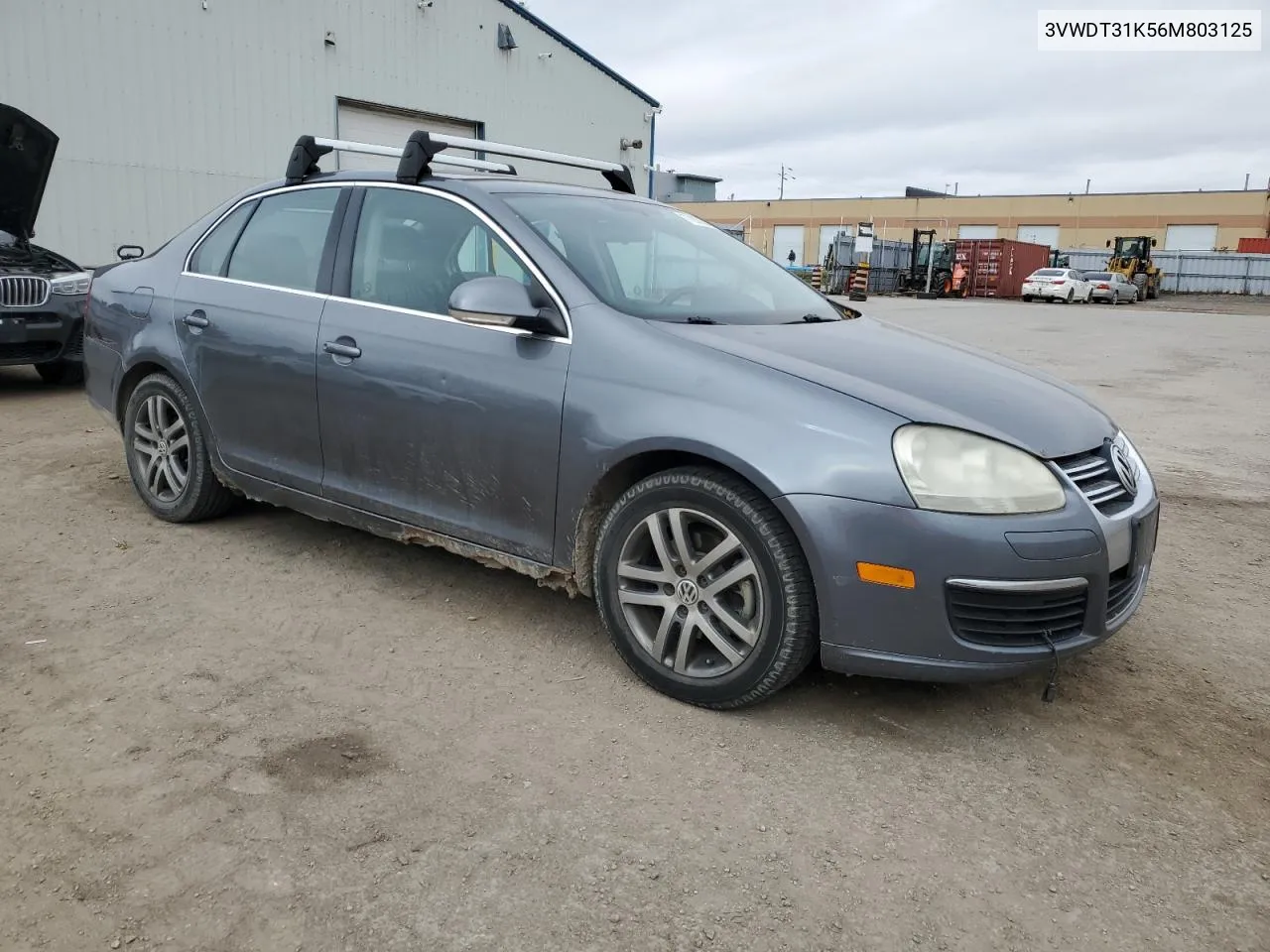 2006 Volkswagen Jetta Tdi Leather VIN: 3VWDT31K56M803125 Lot: 77353594