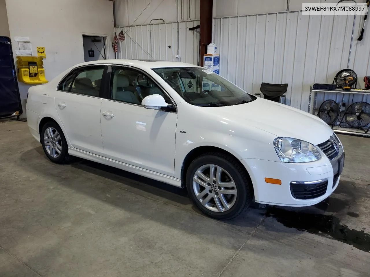 2007 Volkswagen Jetta Wolfsburg VIN: 3VWEF81KX7M088997 Lot: 57674714