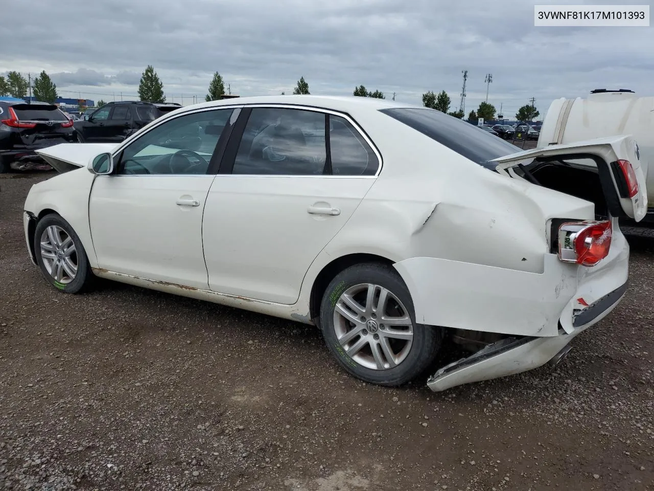 2007 Volkswagen Jetta 2.5L Premium VIN: 3VWNF81K17M101393 Lot: 61878494