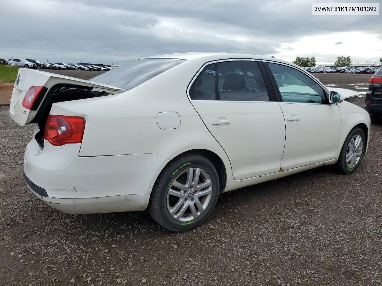 2007 Volkswagen Jetta 2.5L Premium VIN: 3VWNF81K17M101393 Lot: 61878494