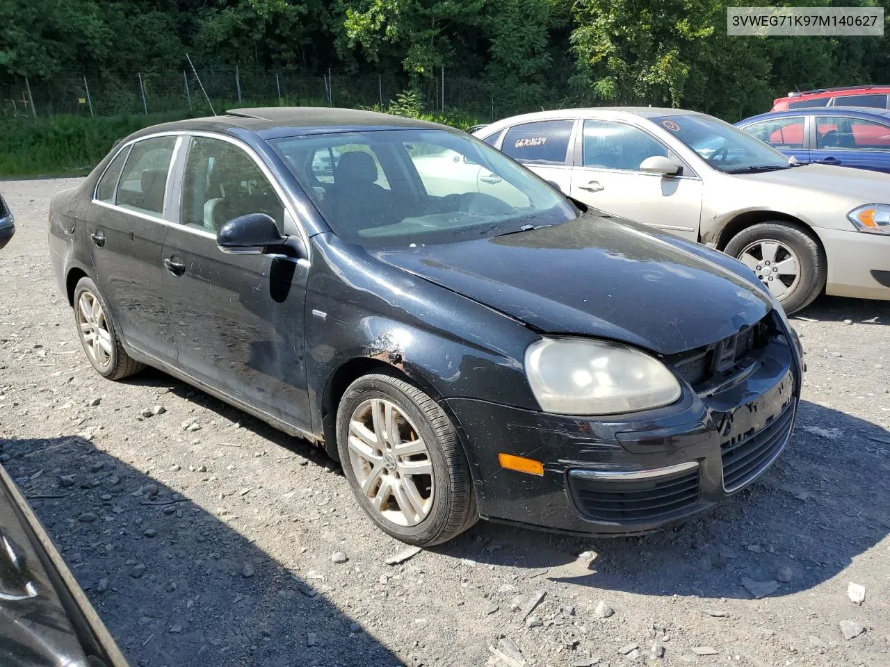 2007 Volkswagen Jetta Wolfsburg VIN: 3VWEG71K97M140627 Lot: 67090114