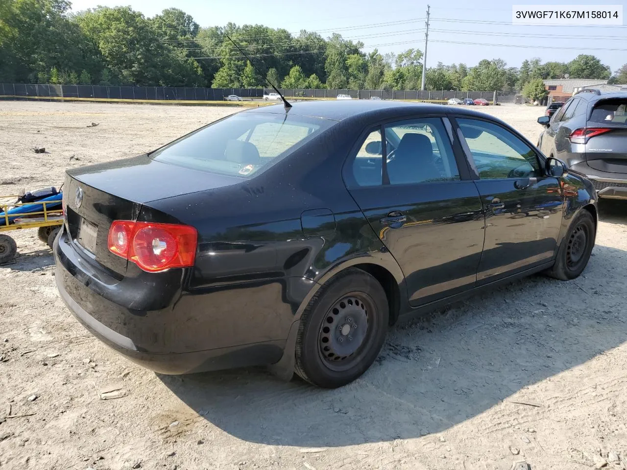 2007 Volkswagen Jetta VIN: 3VWGF71K67M158014 Lot: 67524804