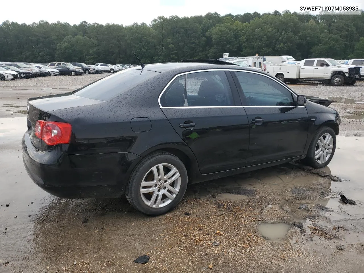 2007 Volkswagen Jetta Wolfsburg VIN: 3VWEF71K07M058935 Lot: 67527564