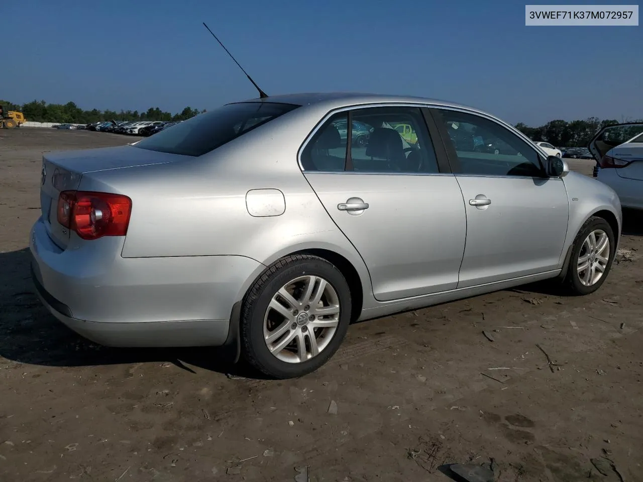 3VWEF71K37M072957 2007 Volkswagen Jetta Wolfsburg