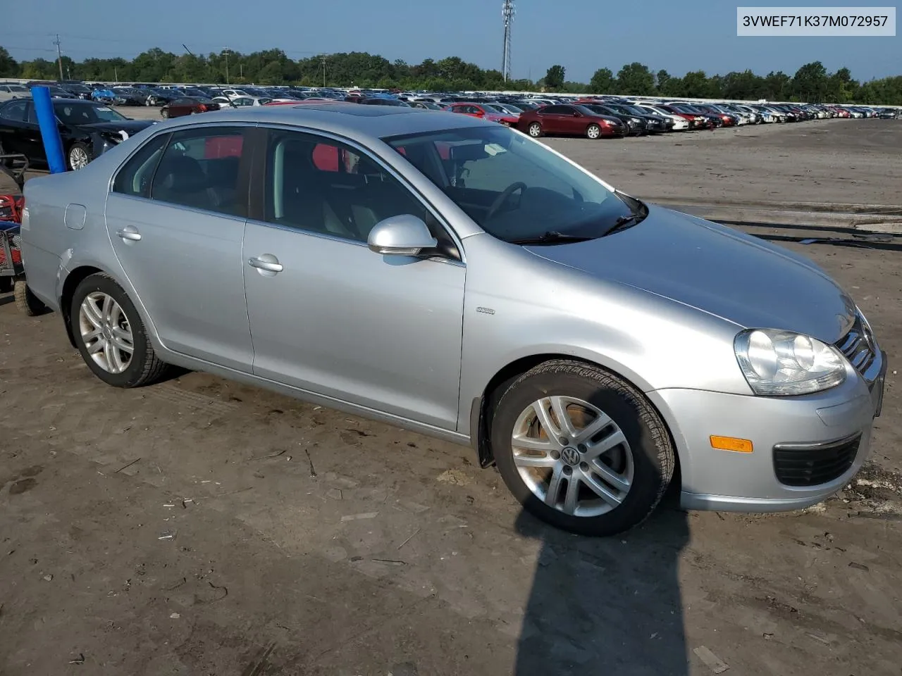 2007 Volkswagen Jetta Wolfsburg VIN: 3VWEF71K37M072957 Lot: 67670824