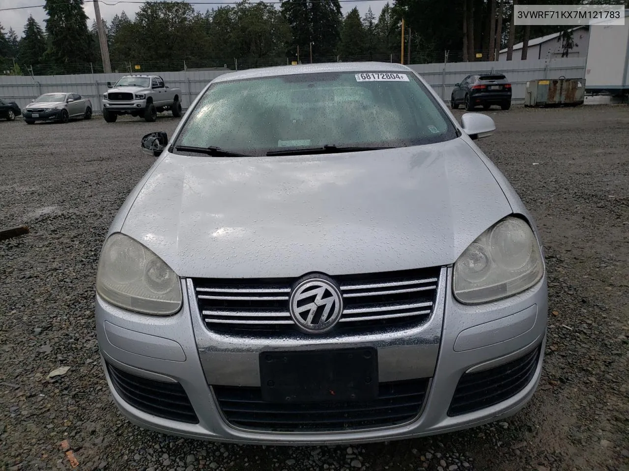 2007 Volkswagen Jetta 2.5 Option Package 1 VIN: 3VWRF71KX7M121783 Lot: 68172804