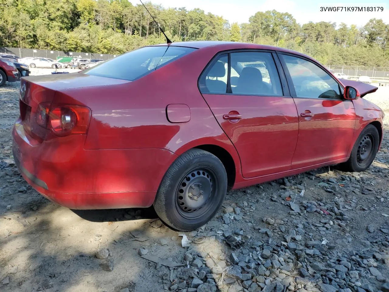 2007 Volkswagen Jetta VIN: 3VWGF71K97M183179 Lot: 70760724