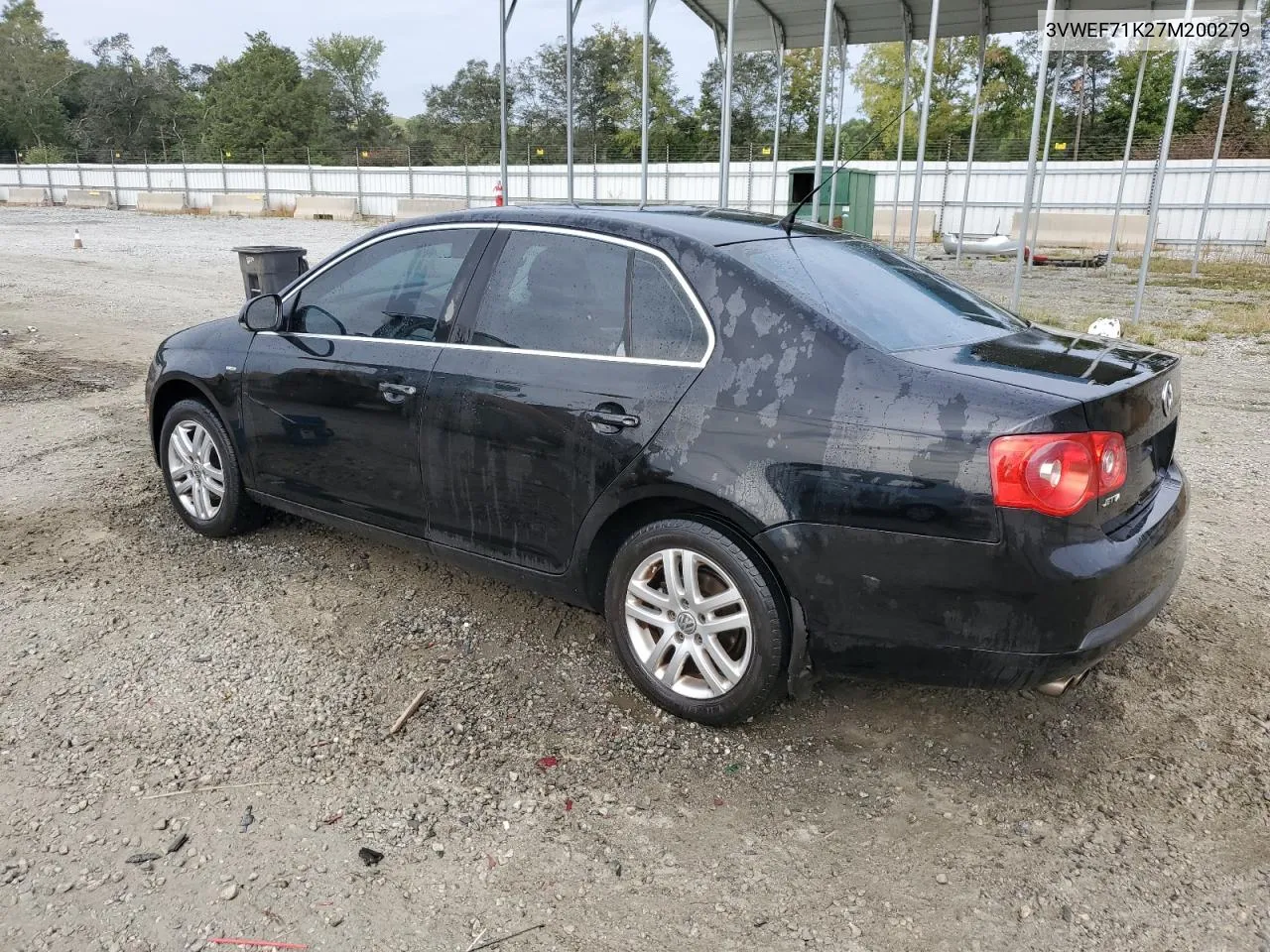 2007 Volkswagen Jetta Wolfsburg VIN: 3VWEF71K27M200279 Lot: 71243174