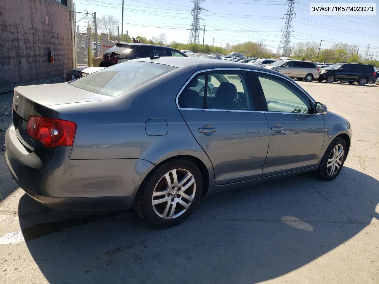 2007 Volkswagen Jetta 2.5 Option Package 1 VIN: 3VWSF71K57M023973 Lot: 71770884