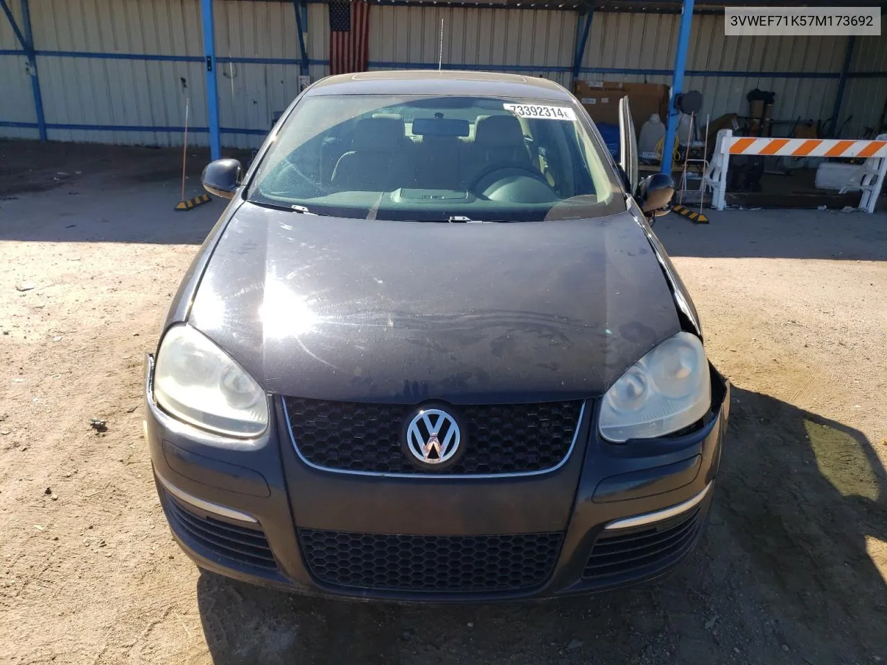 3VWEF71K57M173692 2007 Volkswagen Jetta Wolfsburg