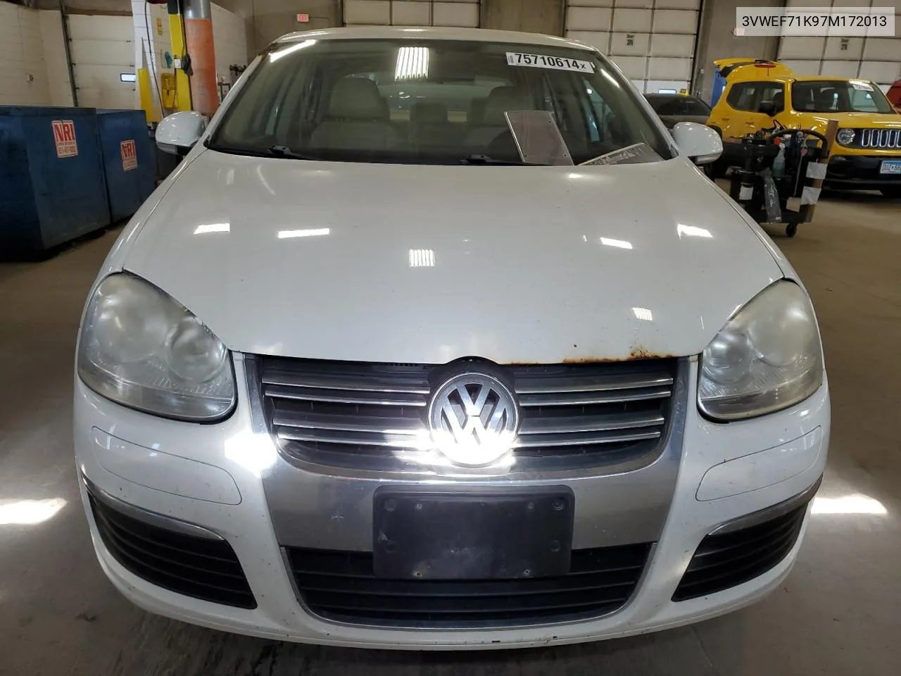 2007 Volkswagen Jetta Wolfsburg VIN: 3VWEF71K97M172013 Lot: 75710614