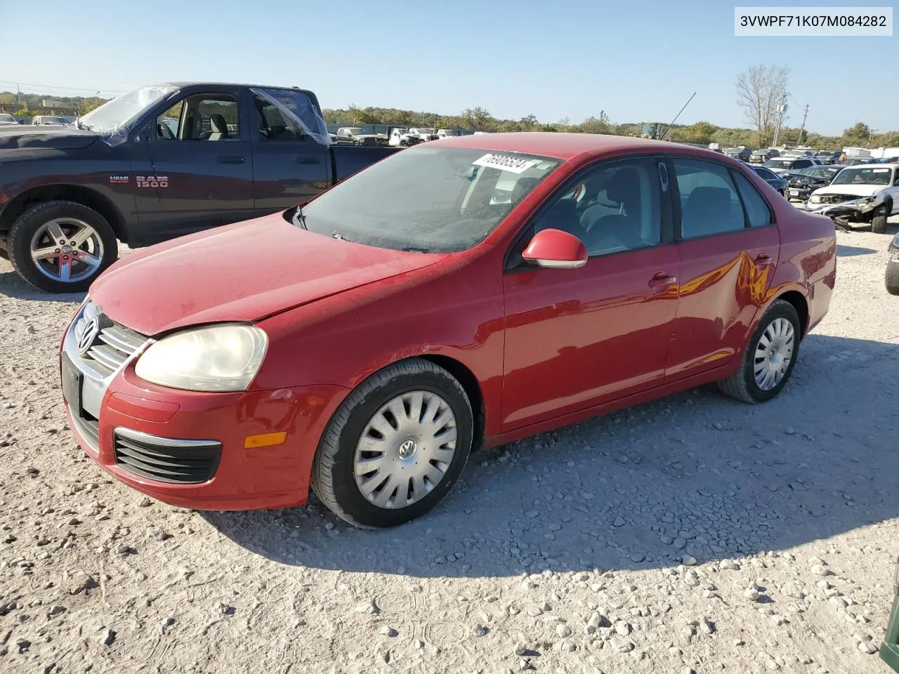 2007 Volkswagen Jetta 2.5 VIN: 3VWPF71K07M084282 Lot: 76906524