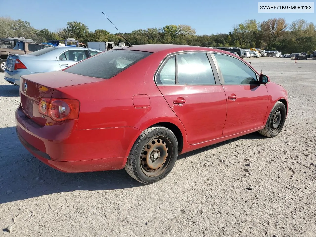 2007 Volkswagen Jetta 2.5 VIN: 3VWPF71K07M084282 Lot: 76906524