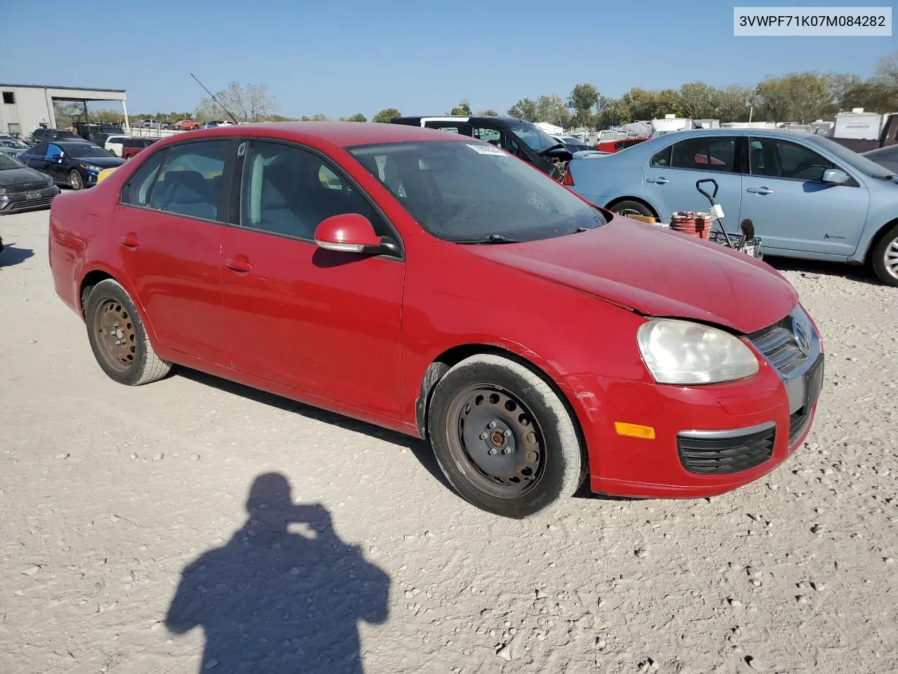 2007 Volkswagen Jetta 2.5 VIN: 3VWPF71K07M084282 Lot: 76906524