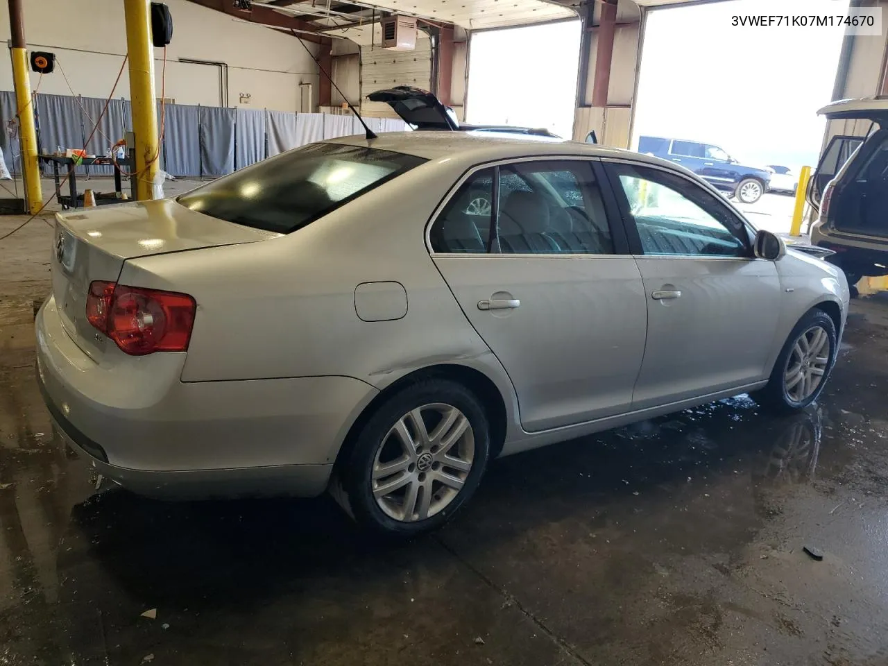 2007 Volkswagen Jetta Wolfsburg VIN: 3VWEF71K07M174670 Lot: 76979454