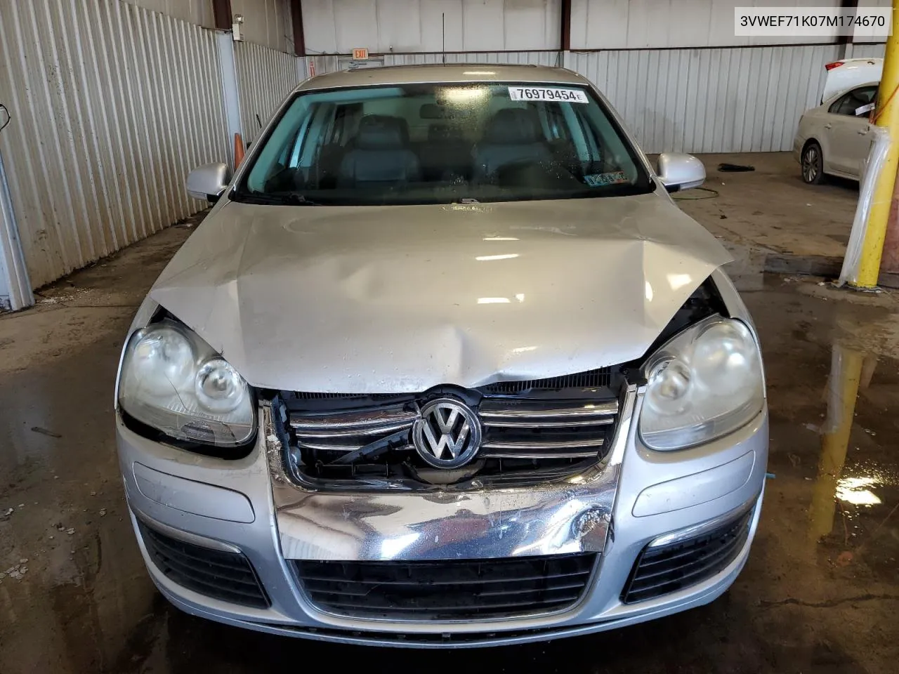 2007 Volkswagen Jetta Wolfsburg VIN: 3VWEF71K07M174670 Lot: 76979454