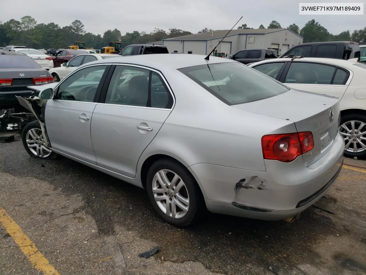 2007 Volkswagen Jetta Wolfsburg VIN: 3VWEF71K97M189409 Lot: 79477294