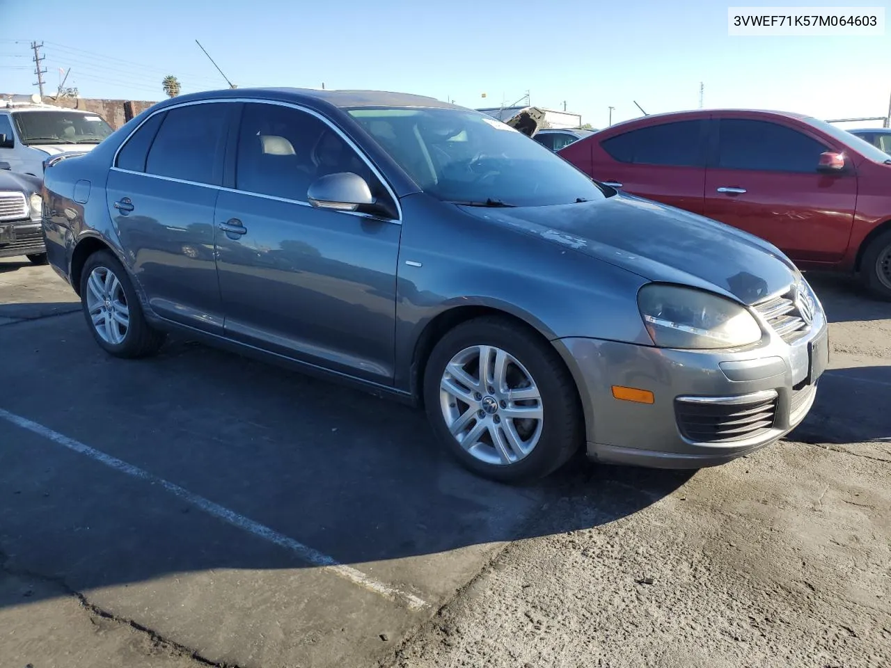 2007 Volkswagen Jetta Wolfsburg VIN: 3VWEF71K57M064603 Lot: 80487294