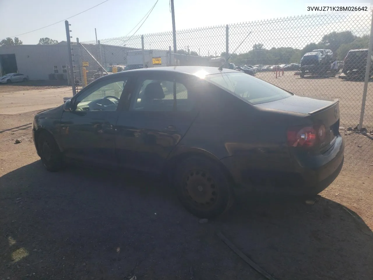 3VWJZ71K28M026642 2008 Volkswagen Jetta S