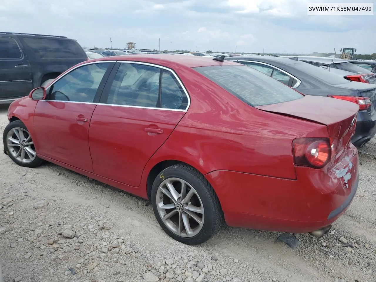 2008 Volkswagen Jetta Se VIN: 3VWRM71K58M047499 Lot: 68669594