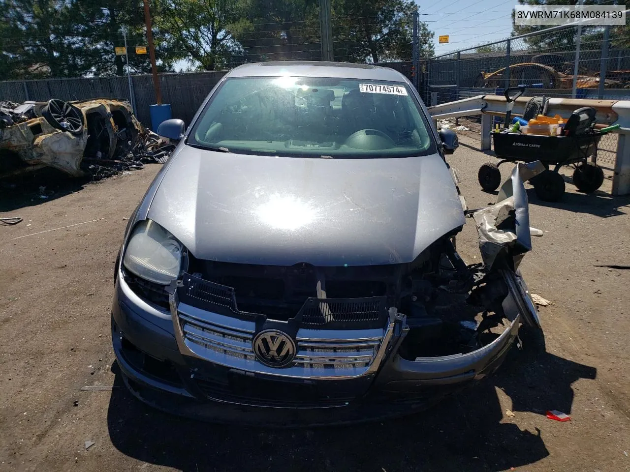 3VWRM71K68M084139 2008 Volkswagen Jetta Se