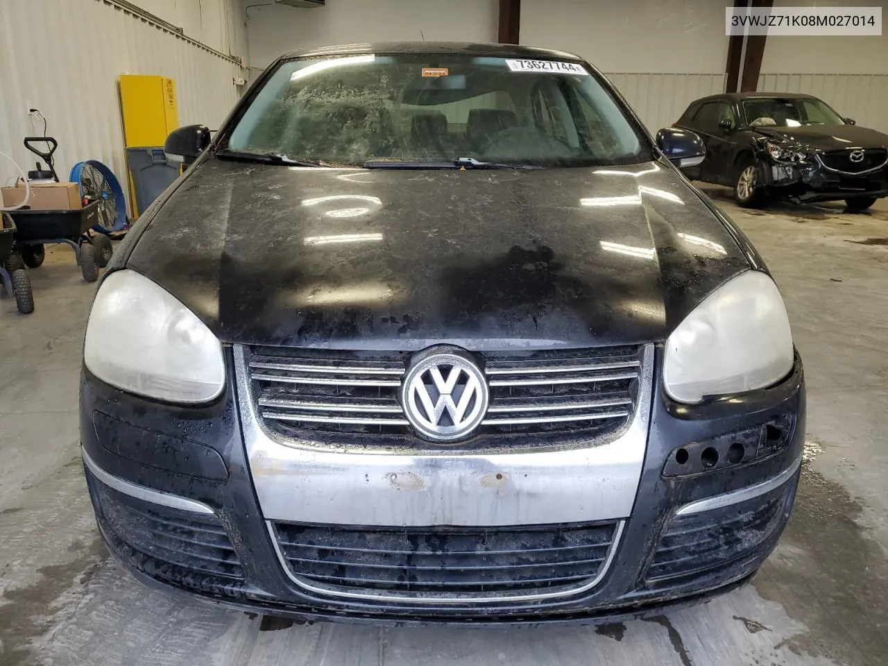 2008 Volkswagen Jetta S VIN: 3VWJZ71K08M027014 Lot: 73627744