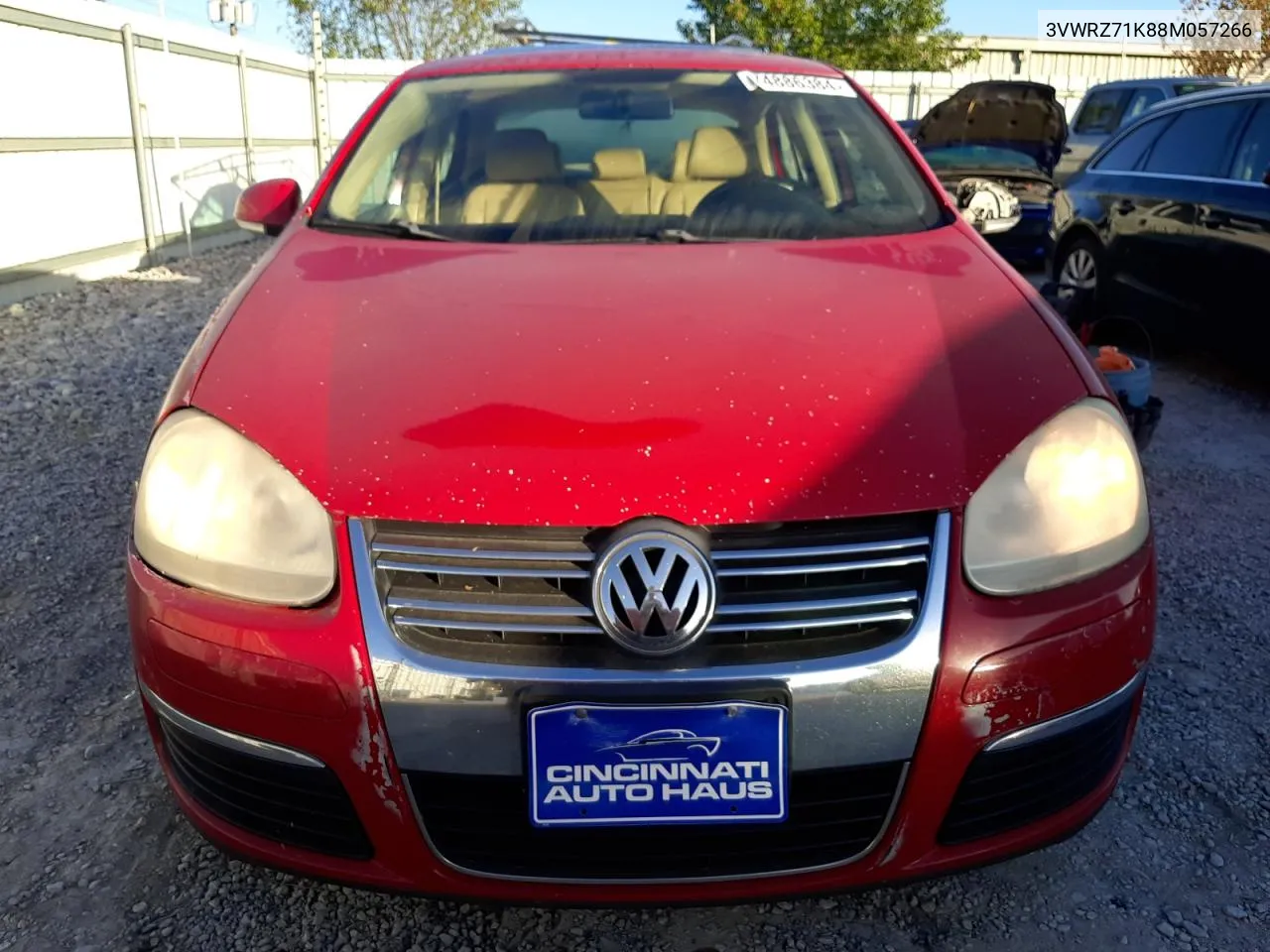 2008 Volkswagen Jetta Se VIN: 3VWRZ71K88M057266 Lot: 74886384