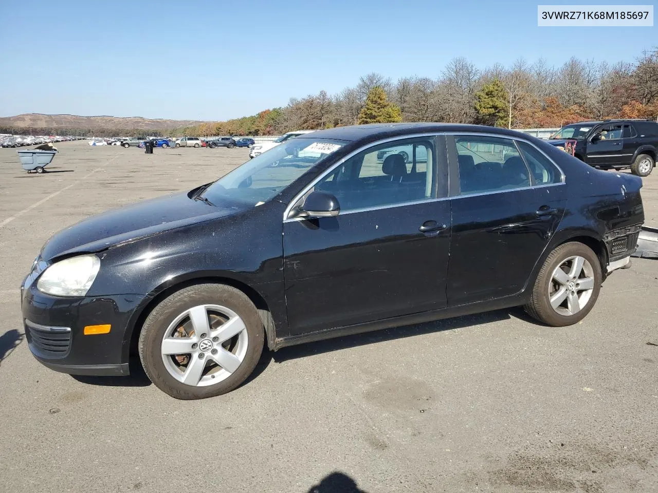 2008 Volkswagen Jetta Se VIN: 3VWRZ71K68M185697 Lot: 75773034