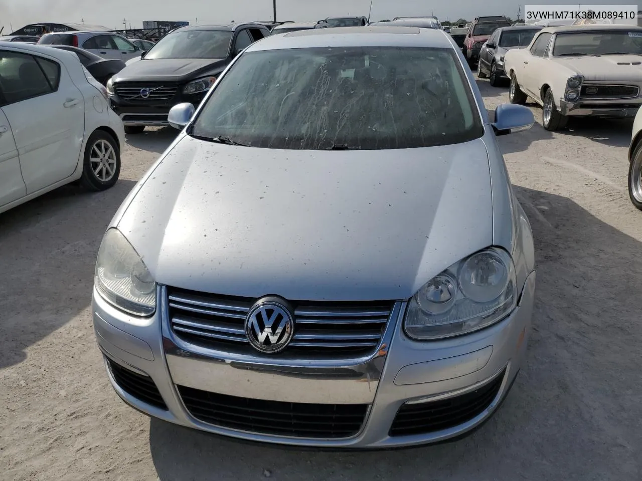 2008 Volkswagen Jetta S VIN: 3VWHM71K38M089410 Lot: 76266334