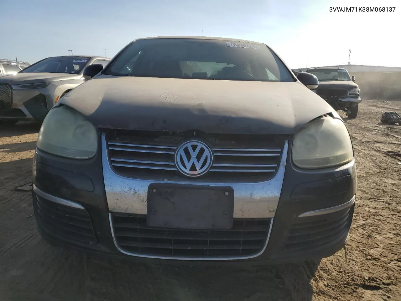 2008 Volkswagen Jetta S VIN: 3VWJM71K38M068137 Lot: 76498124