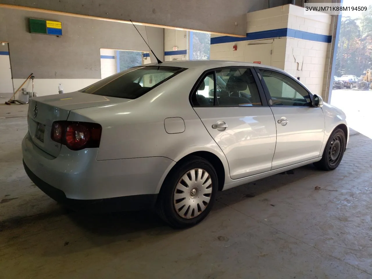 2008 Volkswagen Jetta S VIN: 3VWJM71K88M194509 Lot: 77149484