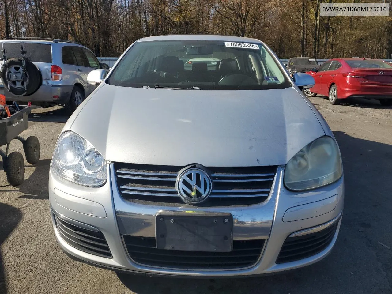 2008 Volkswagen Jetta Wolfsburg VIN: 3VWRA71K68M175016 Lot: 78563534