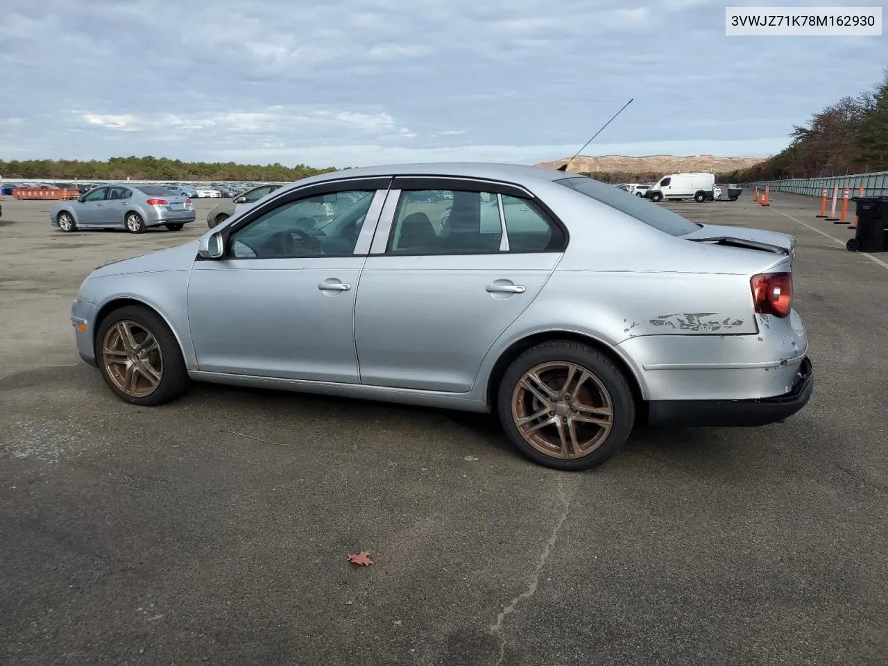 2008 Volkswagen Jetta S VIN: 3VWJZ71K78M162930 Lot: 79191204