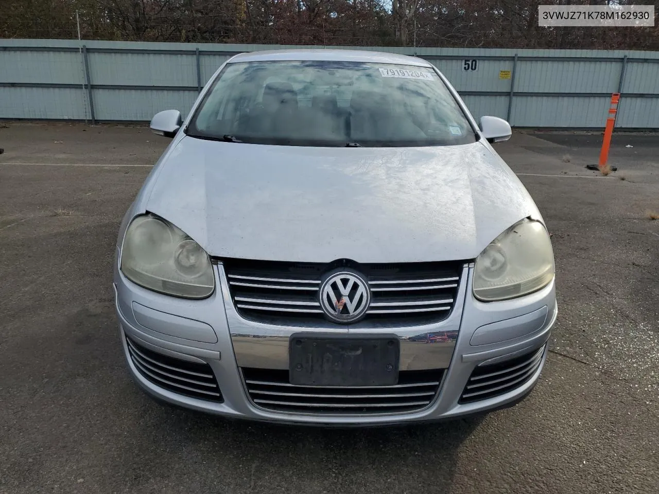 2008 Volkswagen Jetta S VIN: 3VWJZ71K78M162930 Lot: 79191204