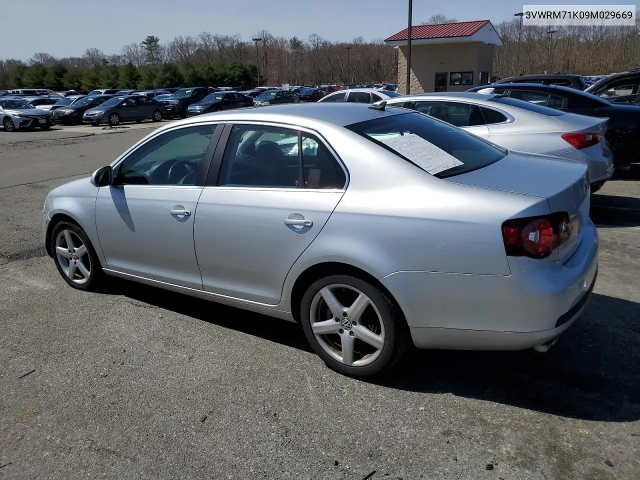 2009 Volkswagen Jetta Se VIN: 3VWRM71K09M029669 Lot: 47888234