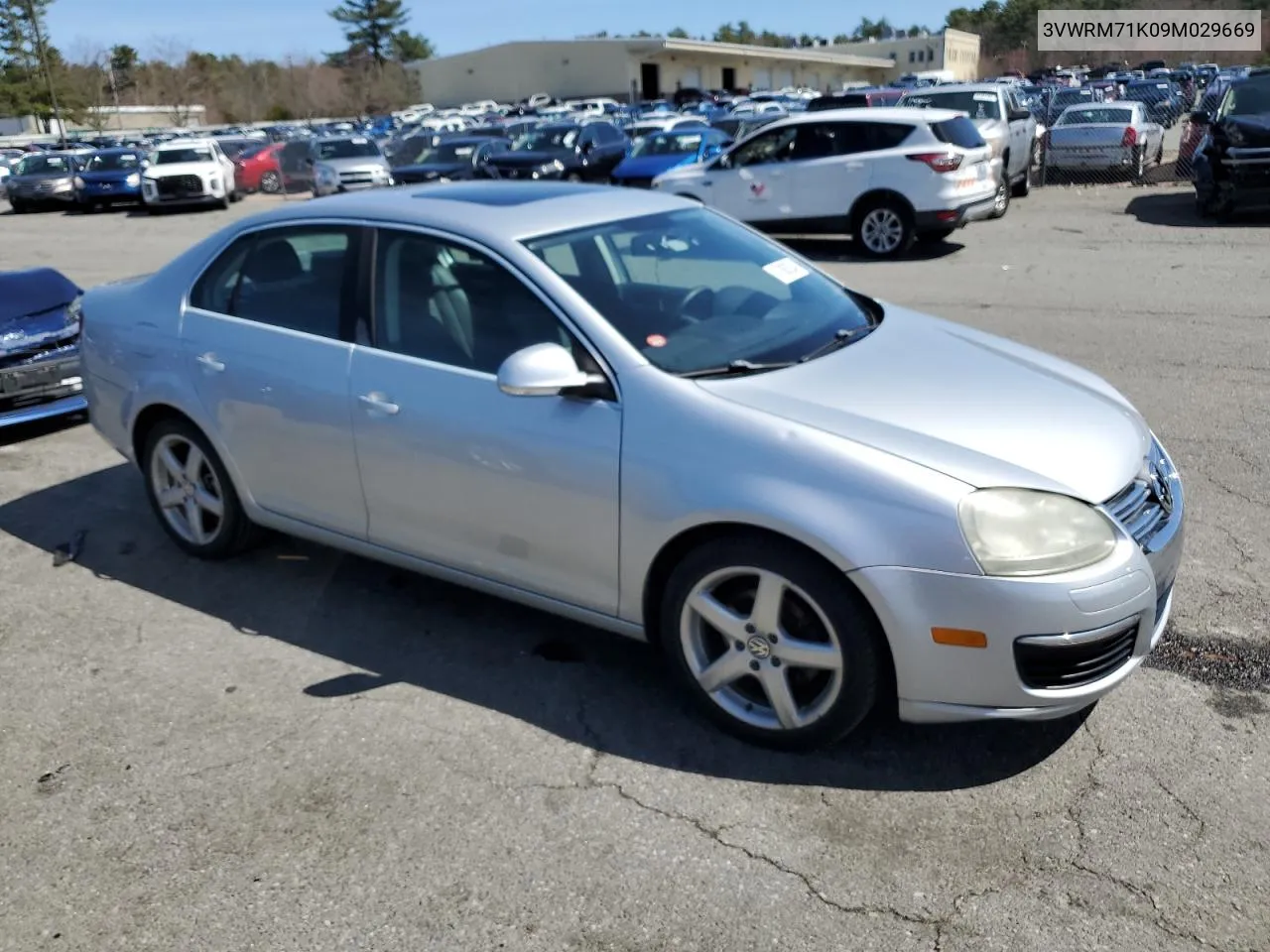 2009 Volkswagen Jetta Se VIN: 3VWRM71K09M029669 Lot: 47888234