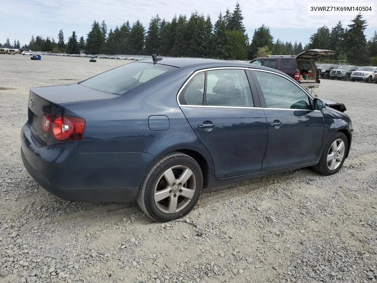 3VWRZ71K69M140504 2009 Volkswagen Jetta Se